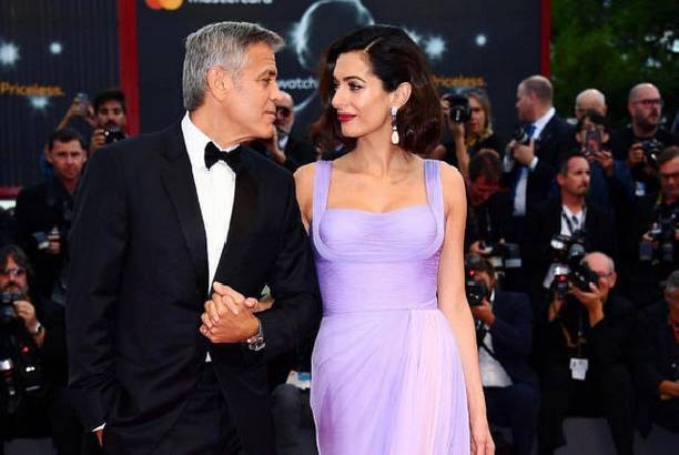Обнародована первая фотография дочери Джорджа и Амаль Клуни
