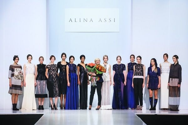 Анастасия Михайлюта стала участницей показа ALINA ASSI