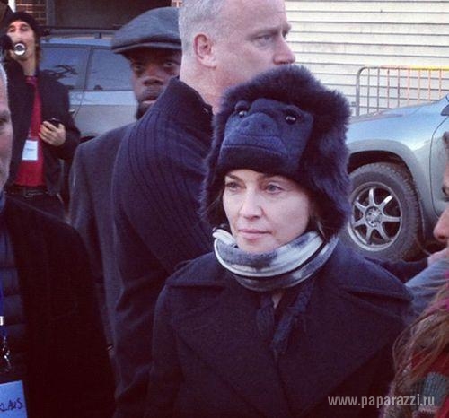Мадонна посетила разрушенный ураганом "Сэнди" район в Нью-Йорке
