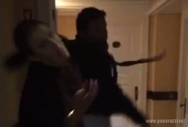 В сети появилось видео, как Максим Виторган избивает Ксению Собчак
