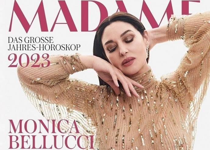 Моника Беллуччи появилась на обложке глянца Madame Magazine в очень соблазнительных позах и рассказала, что она думает о феминизме