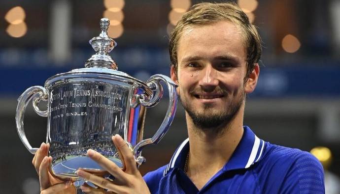  даниил медведев показал расслабляется победы open 