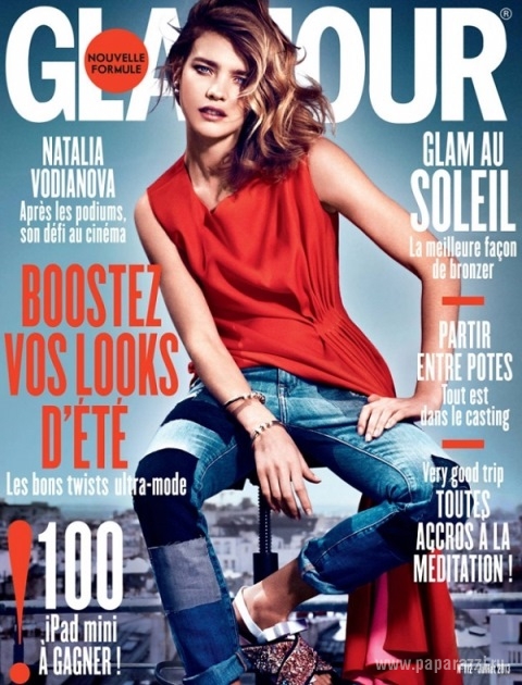 Наталья Водянова собрала 500 тысяч на благотворительность и снялась для обложки французского Glamour