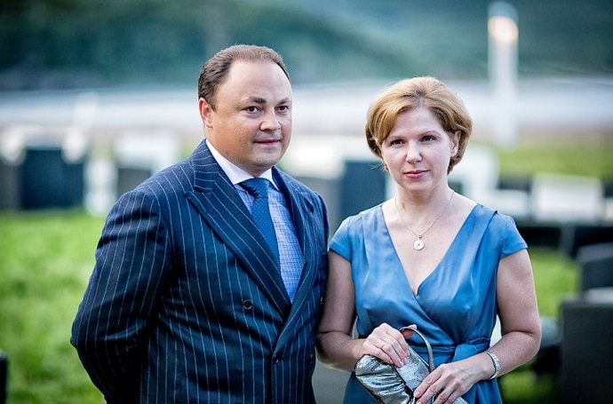 Пушкарев Игорь Сергеевич с женой