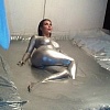 Беременная Ким Кардашян продемонстрировала огромную грудь и попу