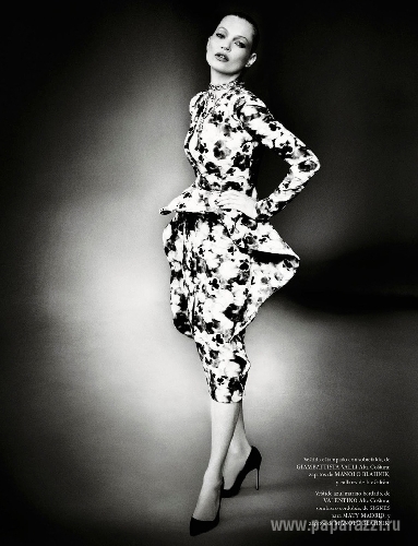 Кейт Мосс разделась для испанского Vogue
