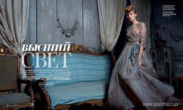 Елена Перминова с элегантной фотосессией для InStyle Russia