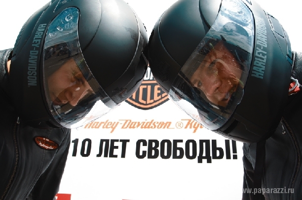 Евдокименко, Мочанов, Добрыднева, Красноокий, Межинская прокатились на Harley-Davidson