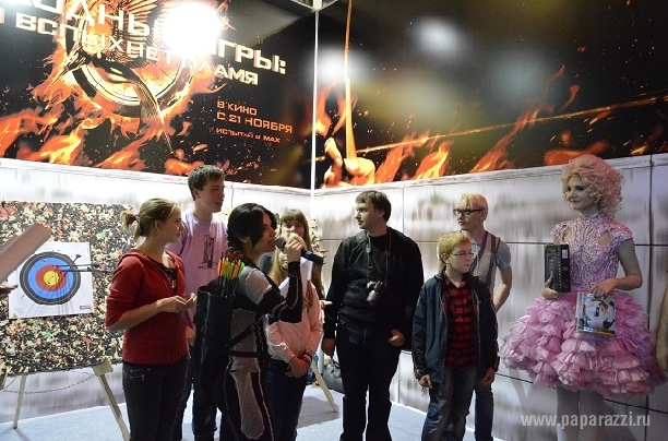 На выставке "Игромир 2013" вспыхнуло пламя "Голодных игр"