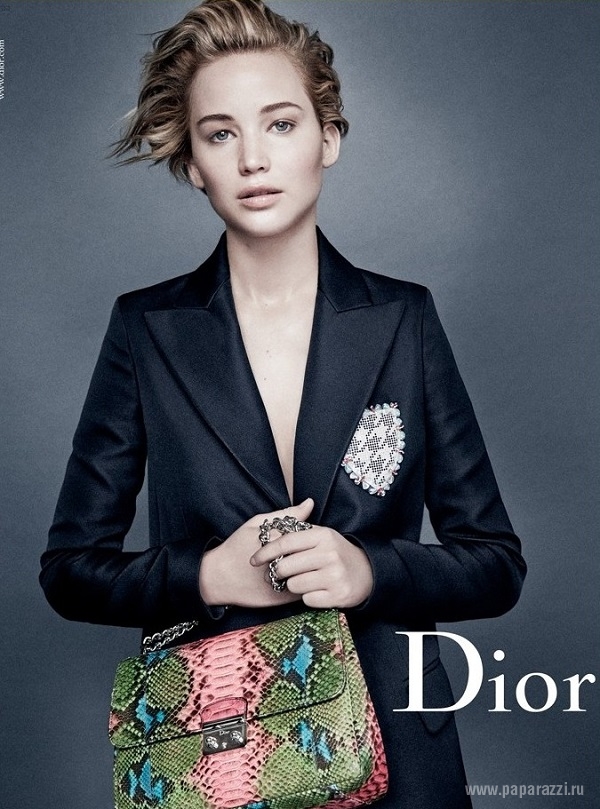 Дружба актрисы Дженнифер Лоуренс с модным домом Dior продолжается