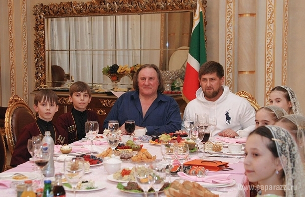 Жерар Депардье стал большим другом чеченского народа 