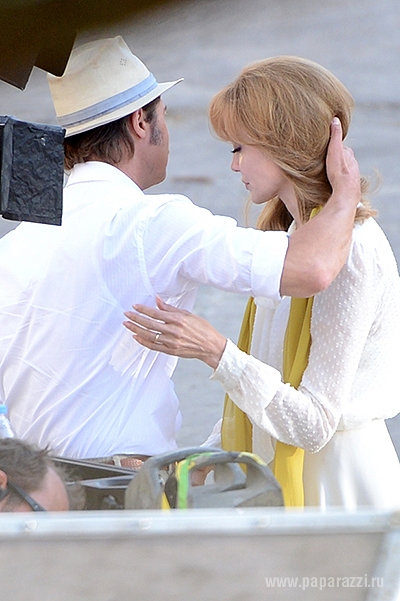 В сеть попали эксклюзивные кадры со съемок нового фильма Анджелины Джоли и Брэда Питта