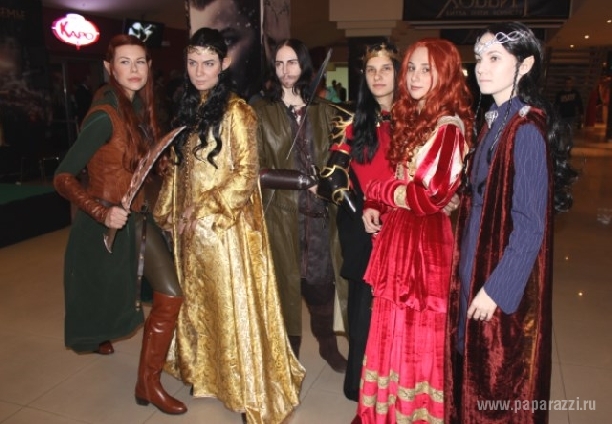 Российские знаменитости собрались на премьере финальной части "Хоббита"