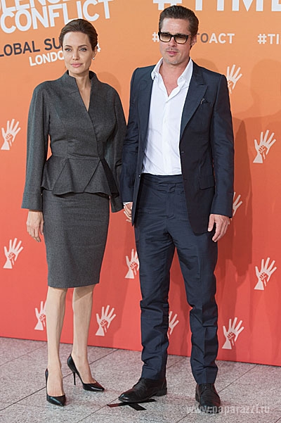Анджелина Джоли и Брэд Питт впервые встретились с Кейт Миддлтон и принцем Уильямом