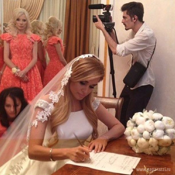 Ксения Бородина выложила первые фотографии своей свадьбы