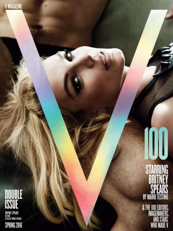 Бритни Спирс представила пикантную фотосессию для V Magazine