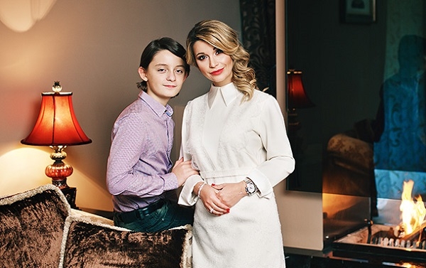 Ольга Орлова показала своего 15-летнего сына 