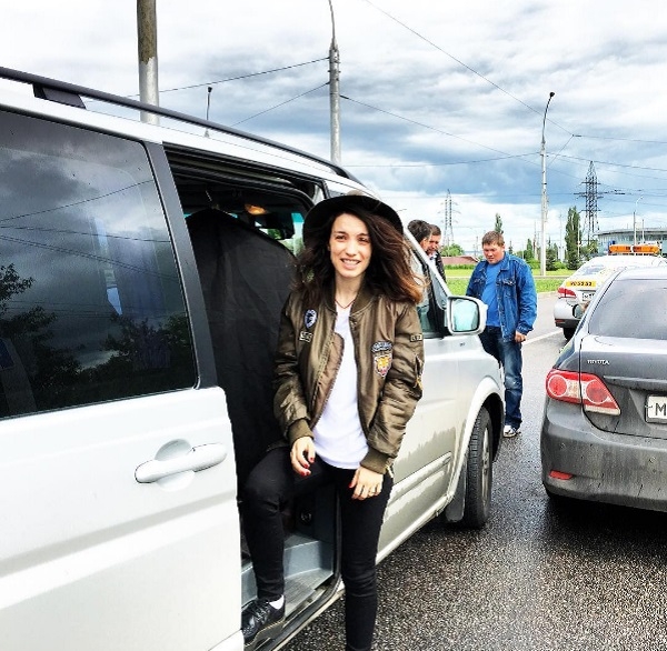 Поездка Виктории Дайнеко в Липецк обернулась авто-аварией
