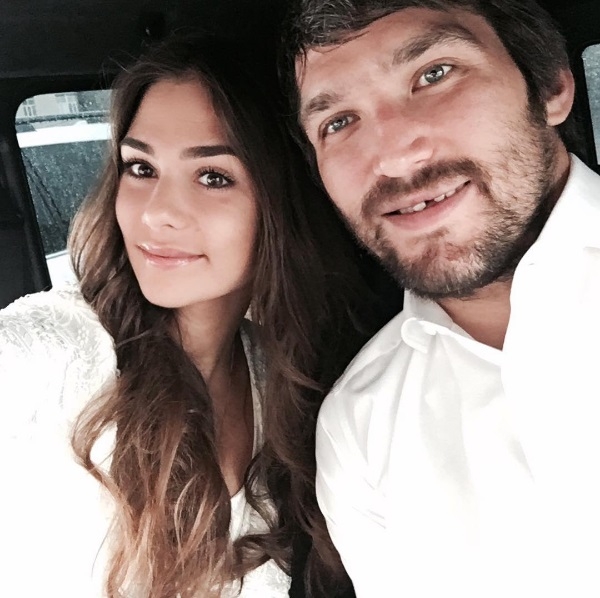 Александр Овечкин женился в перерыве между хоккейными матчами