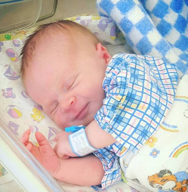 Ольга Ветер опубликовала фото новорождённого сына