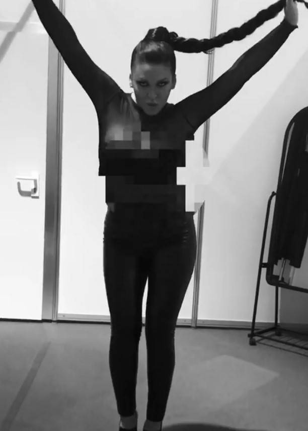 Ирина Дубцова вынуждена использовать цензуру в своем новом видео