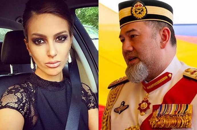 Король Малайзии разводится с беременной "Мисс Москва" спустя 2 месяца после свадьбы