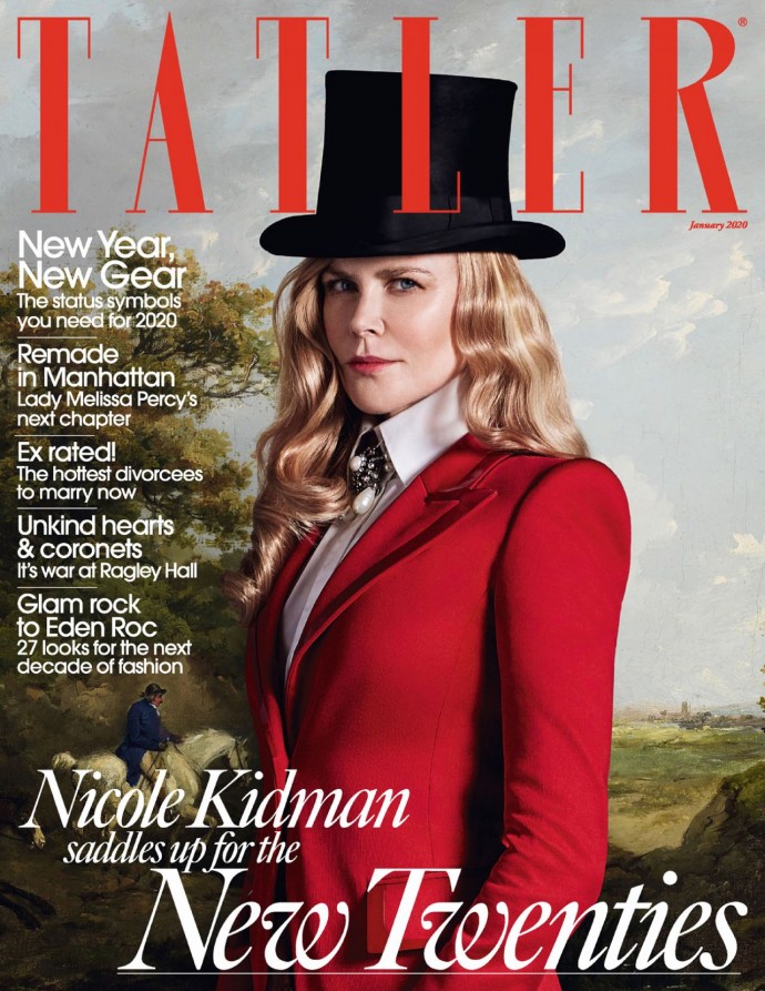 Николь Кидман снялась в эффектной фотосессии для Tatler