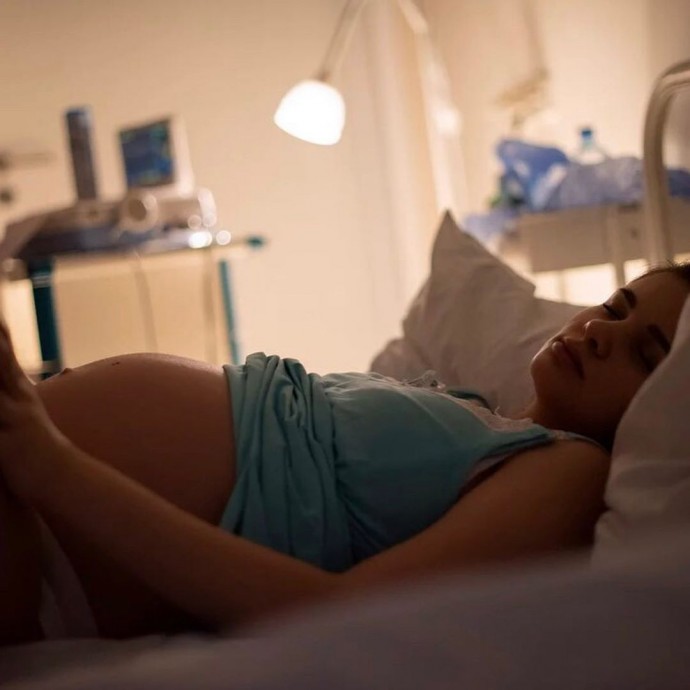 Жена Андрея Чуева опубликовала фото, сделанные во время родов