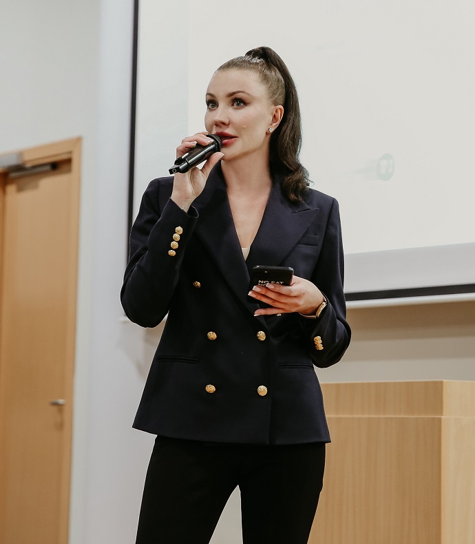 Алла Наумова провела мастер-класс для студентов МГУ