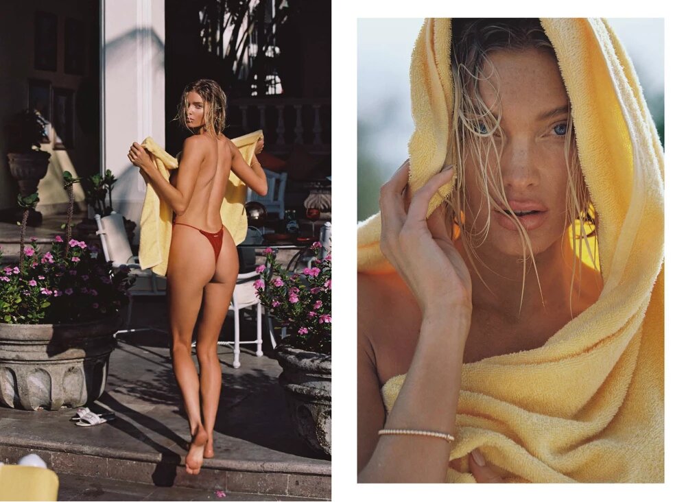 Красотка Эльза Хоск снялась в рекламной компании российского бренда. ТОП фото модели Эльзы Хоск в купальниках российского производства