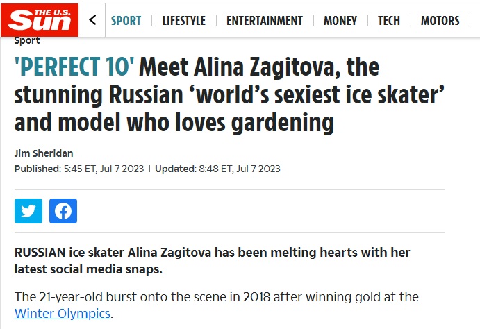 Увидев Олимпийскую чемпионку Алину Загитову на грядках, на Западе сразу признали её самой сексуальной фигуристкой в мире. ТОП самых горячих фото Алины Загитовой