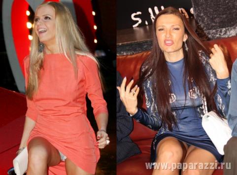 Юля Михалкович и Эвелина Бледанс показали белье Юля Михалкович и Эвелина Бледанс показали белье