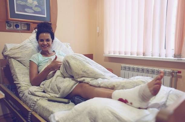 Проблемы с ногами довели Настю Каменских до операционного стола