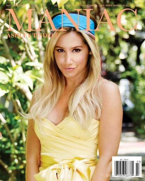 Эшли Тисдейл украсила обложку Maniac Magazine Эшли Тисдейл украсила обложку Maniac Magazine