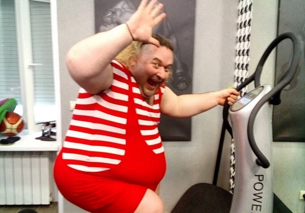 Известный толстяк Сергей Морозов грозится рекордно сбросить вес