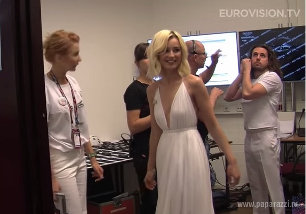 Для выступления на конкурсе «Евровидение» Полина Гагарина выбрала очень сексуальное платье