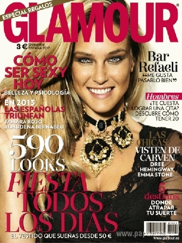Прекрасная Бар Рафаэли стала героиней Glamour Spain Прекрасная Бар Рафаэли стала героиней Glamour Spain
