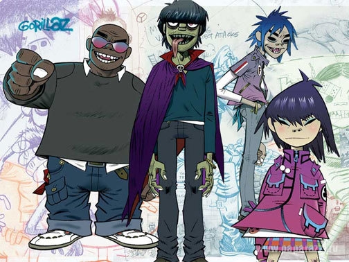Gorillaz запели не своим голосом Gorillaz запели не своим голосом