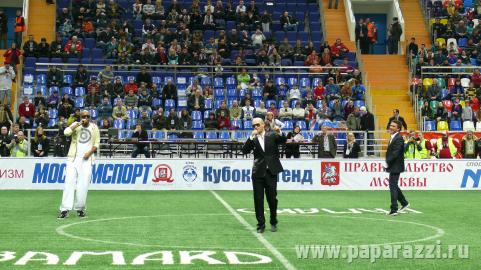 Иван "Blackmann" Траоре, Geegun и Влад Топалов спели для легенд футбола!