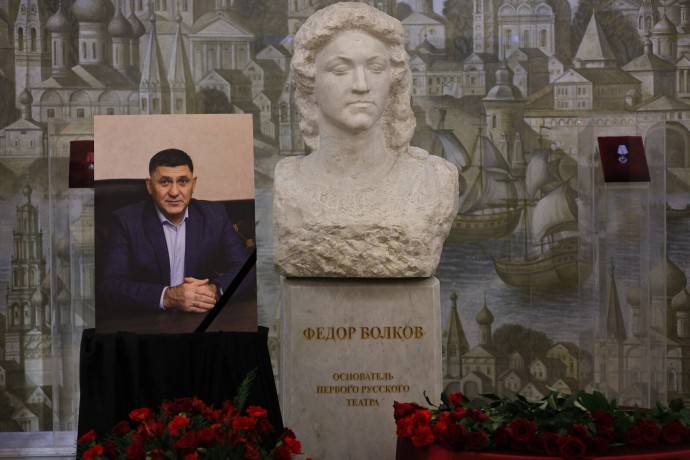 В Ярославле проходит прощание с Сергеем Пускепалисом В Ярославле проходит прощание с Сергеем Пускепалисом