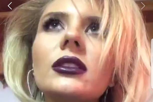 Анна Шульгина появилась на съемочной площадке фильма "Сиделка" в пикантном наряде
