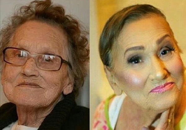 Топ-3 бьюти-видео: Как из 80-летней бабушки сделать 40-летнюю Топ-3 бьюти-видео: Как из 80-летней бабушки сделать 40-летнюю