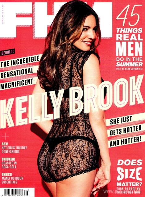 Келли Брук появилась на обложке июньского журнала FHM Келли Брук появилась на обложке июньского журнала FHM