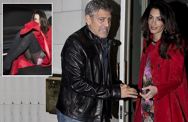 Нижнее бельё супруги Джорджа Клуни Амаль попало в объективы папарацци