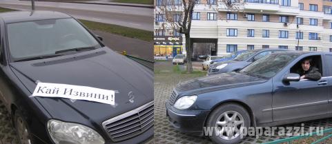 Каю Метову вернули похищенный автомобиль Каю Метову вернули похищенный автомобиль