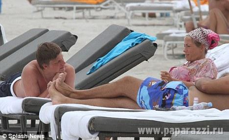 Андрей Аршавин сгорел на отдыхе Андрей Аршавин сгорел на отдыхе