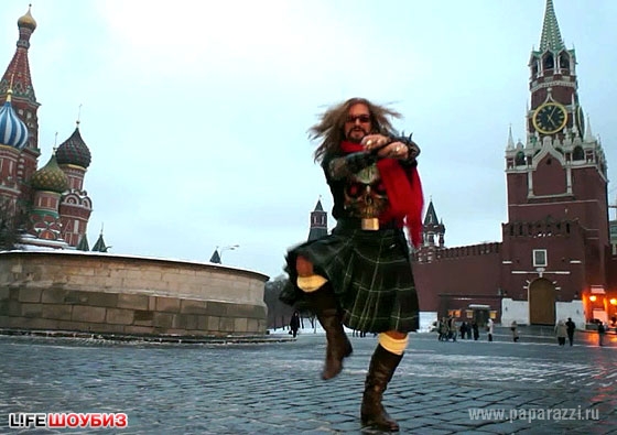 Никита Джигурда сплясал "Gangnam style" на Красной площади