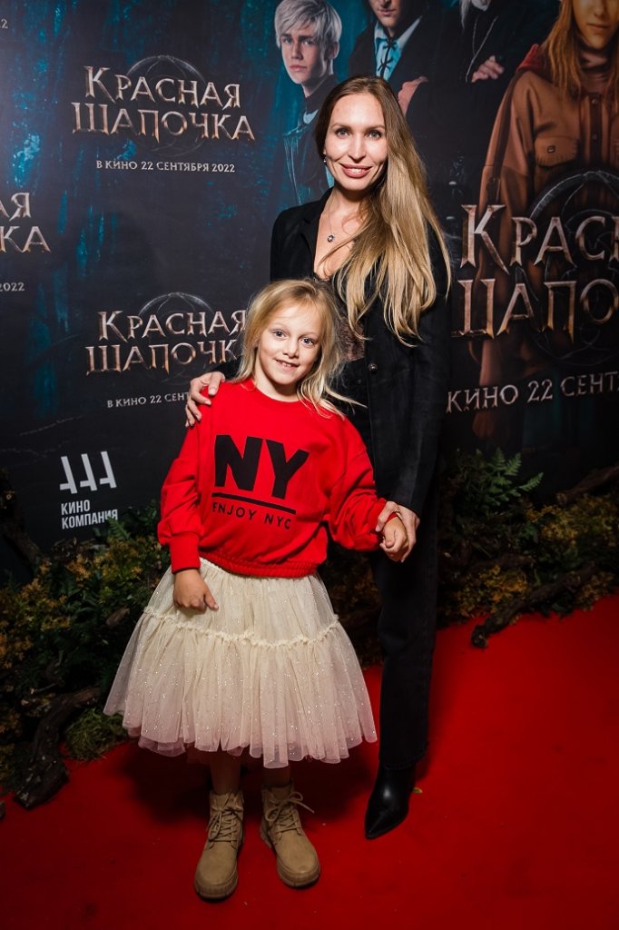 Виктория Блинова с дочерью