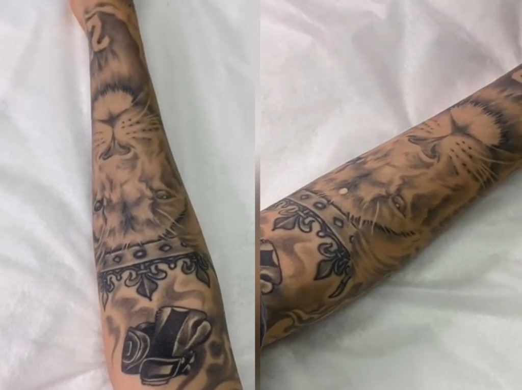 Саша Кабаева сводит татуировки 2020 год 