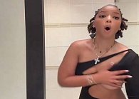 У Хлои Бейли случился «упс» во время стрима